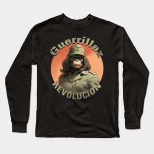 Guerrillaz Revolucion #10: Embrace the Revolution for Change Long Sleeve T-Shirt